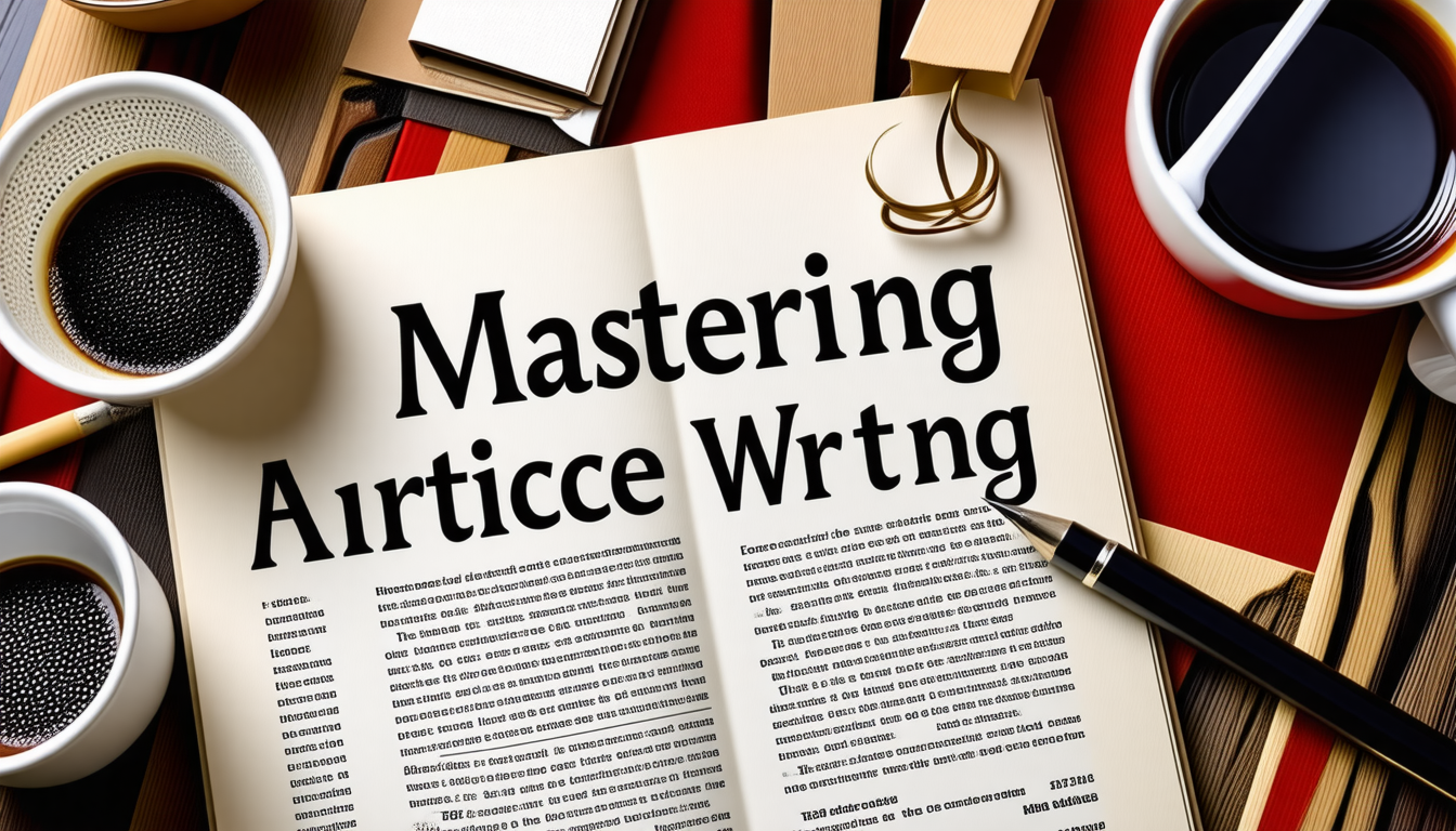 Mastering Article Writing: Strategies for Engaging and SEO-Friendly Content